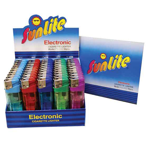 Wholesale Sunlight Electronic Lighters for Convenience Stores.